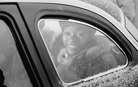 Boney M disco group's Moscow tour