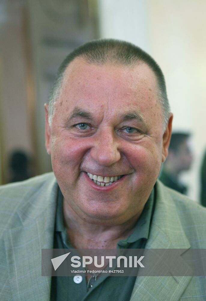 Russian Army Theater director Boris Morozov