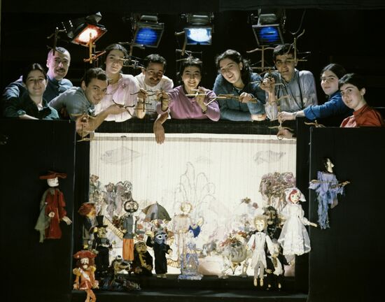 Actors of Tbilisi Puppet Theater