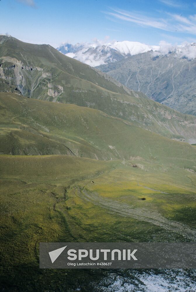 Greater Caucasus mountain range
