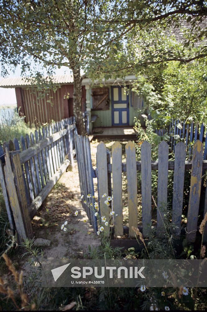 Deserted house in village of Chudyany