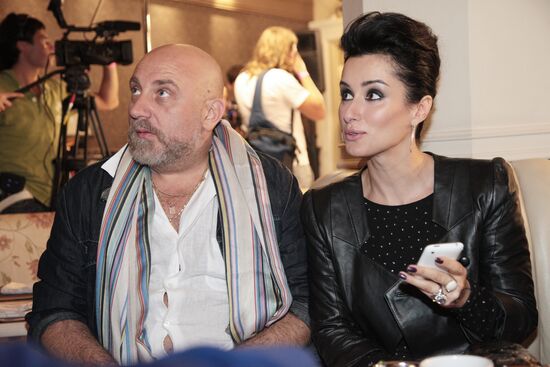 Pavel Kaplevich and Tina Kandelaki