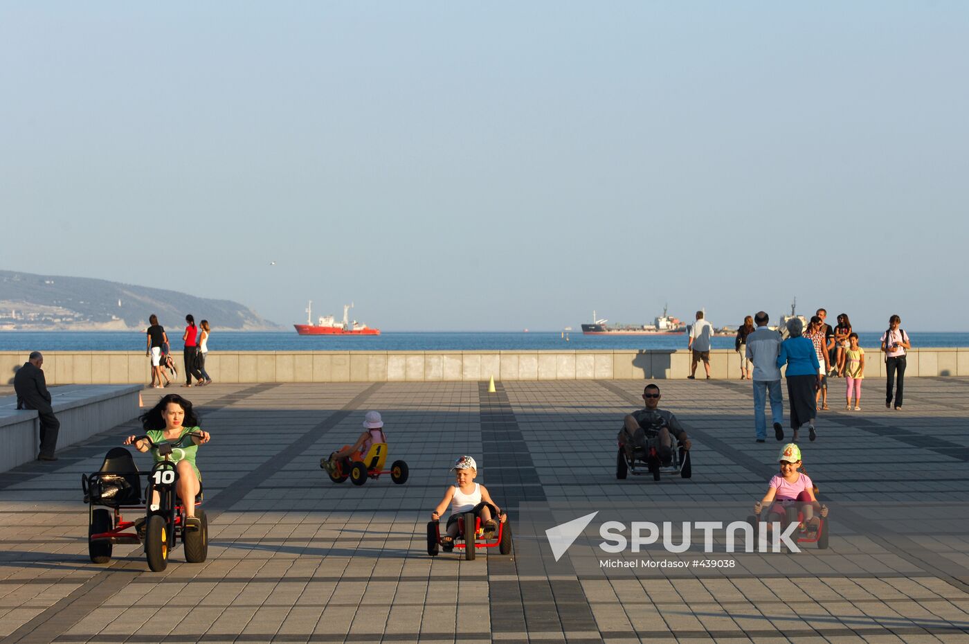 Admiral Serebryakov Embankment in Novorossiisk