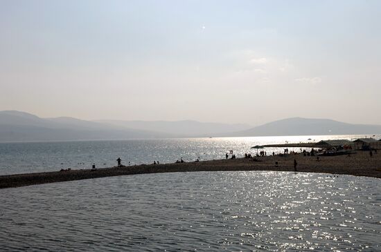 Sudzhuk Headland and Lake Solyonoye in Novorossiisk