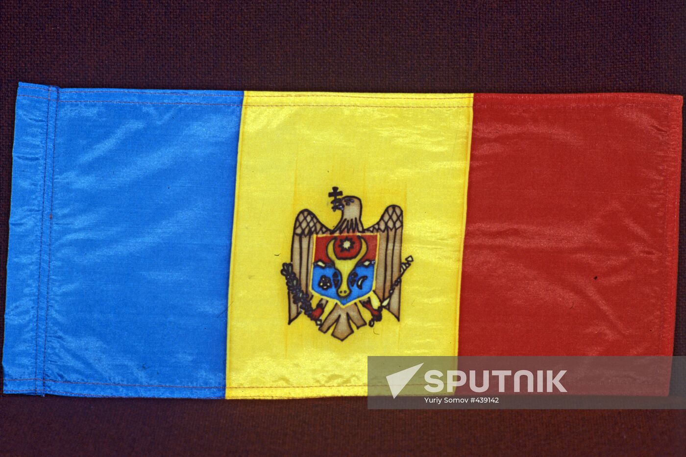 State flag of Republic of Moldova