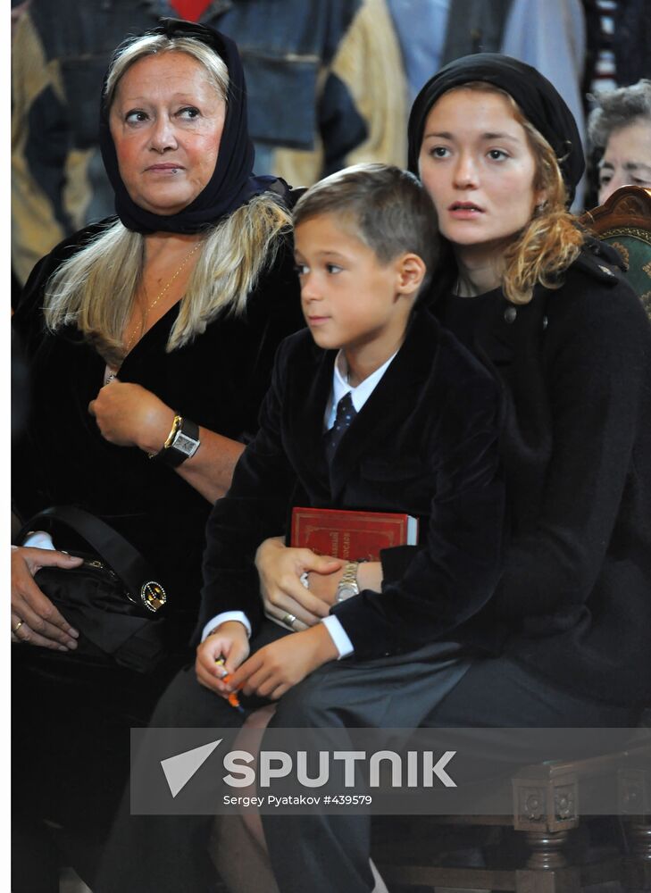 Sergei Mikhalkov's funeral service