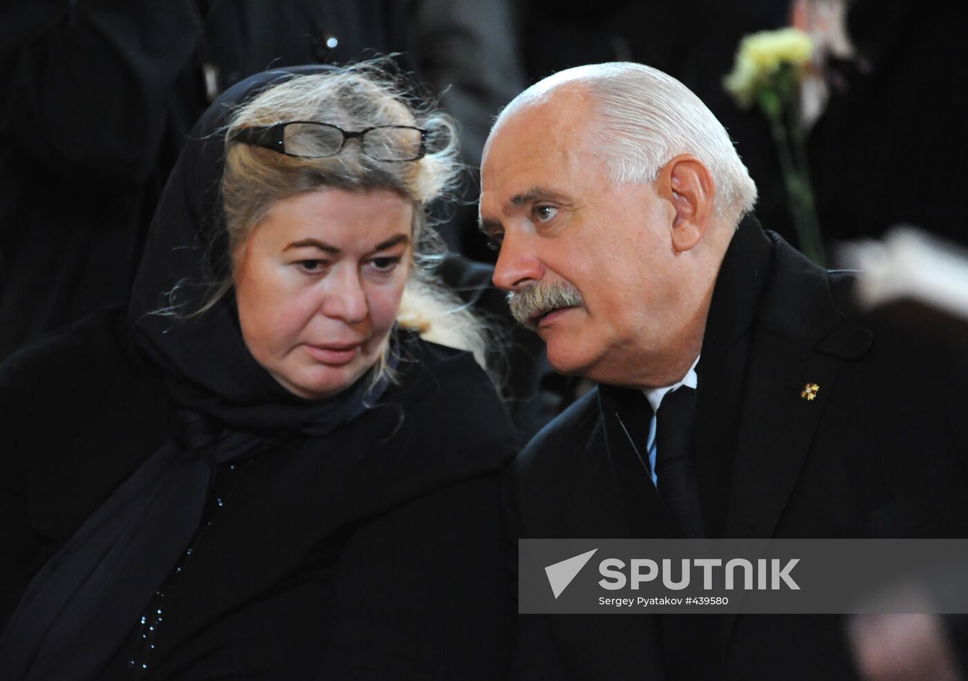 Sergei Mikhalkov's funeral service