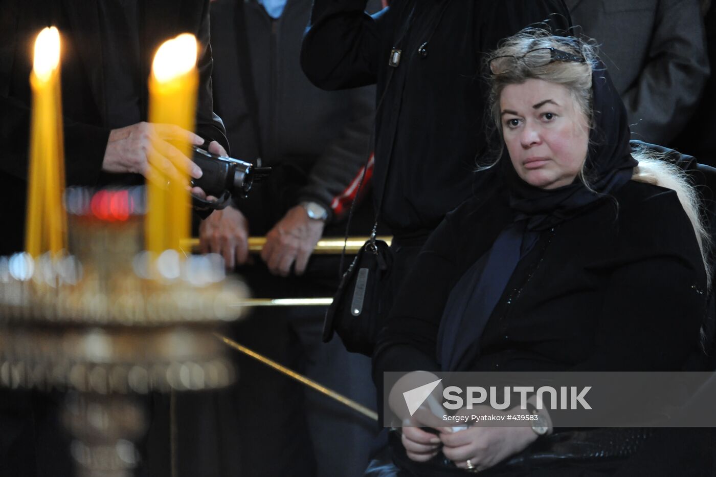 Sergei Mikhalkov's funeral service