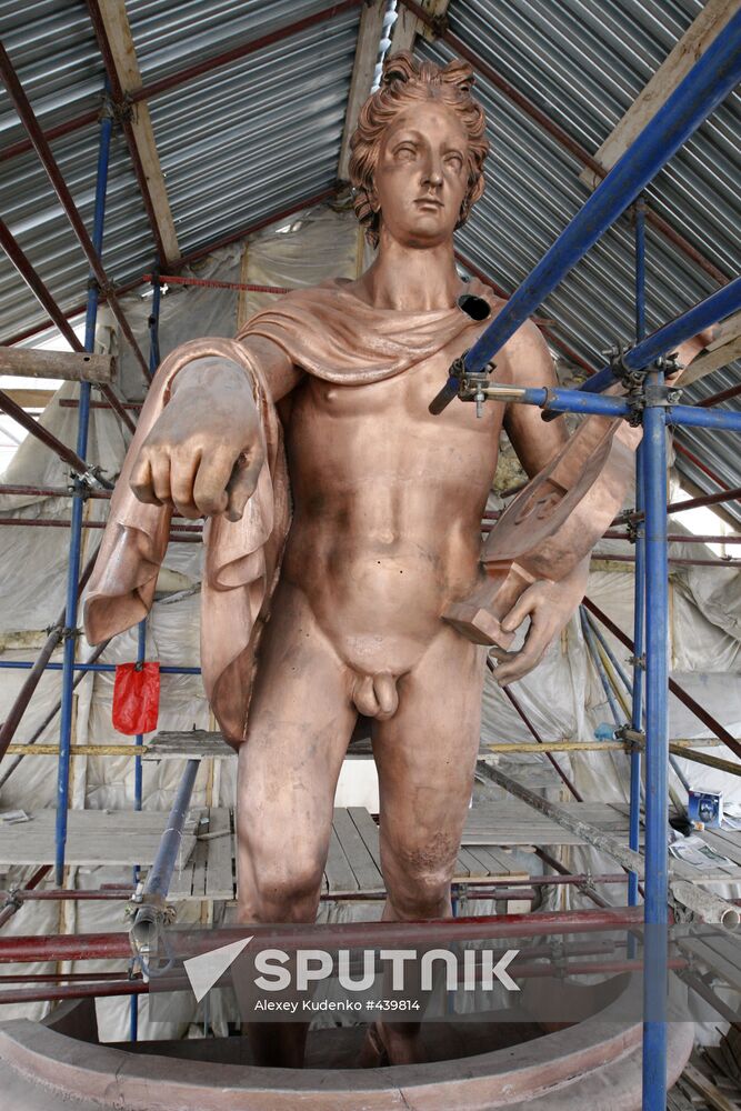 Bolshoi Theater reconstruction site