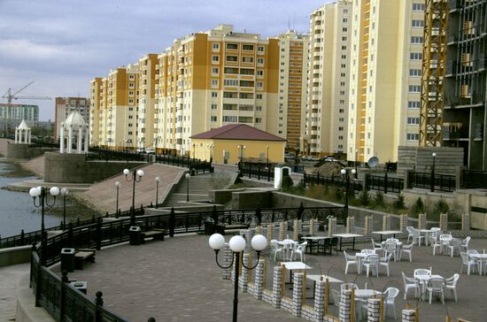 Residential compound in downtown Astana