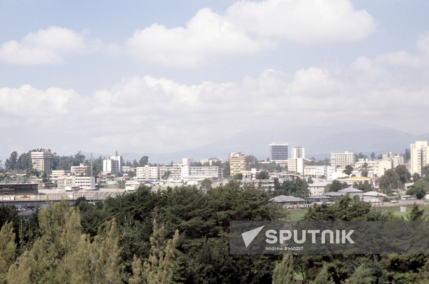 Panorama of Addis Abeba