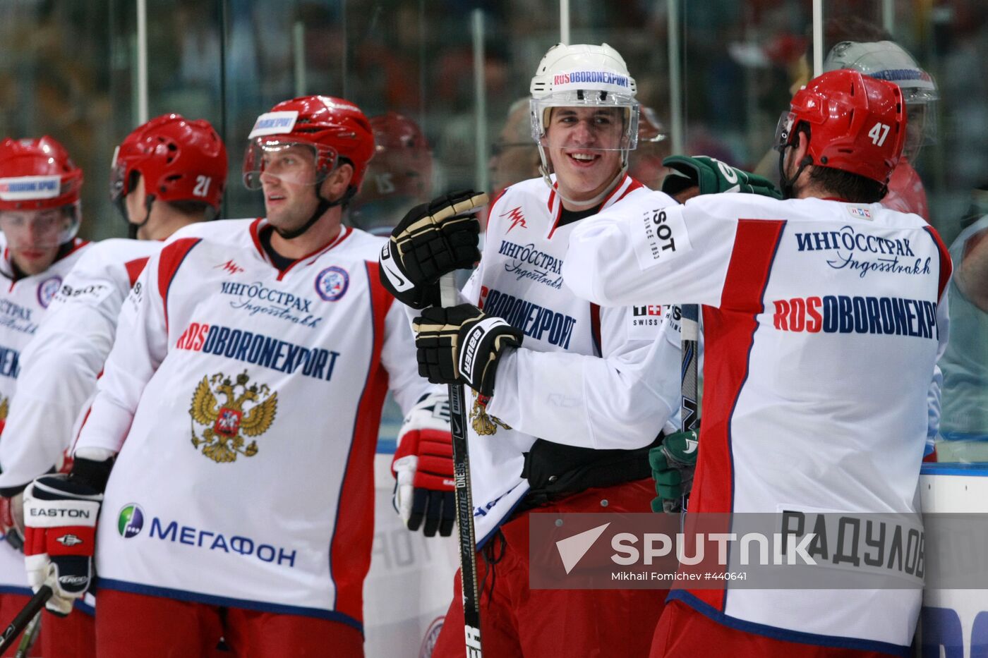 Alexei Morozov, Yevgeny Malkin, Alexander Radulov