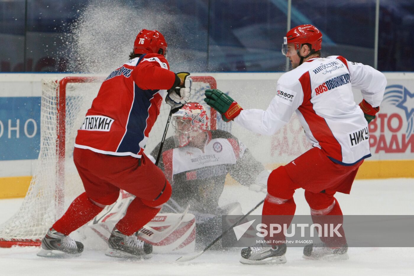 Yevgeny Artyukhin, Ilya Nikulin, Sergei Varlamov