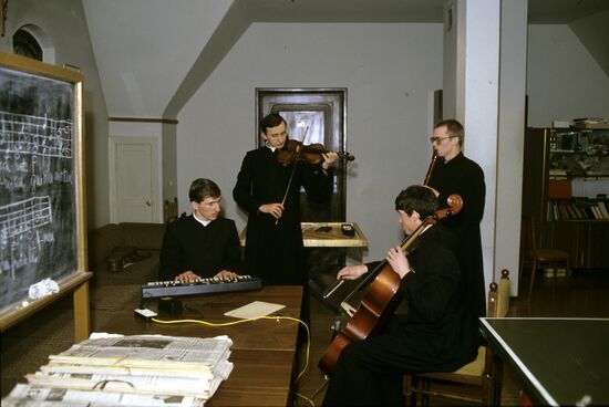 Seminary students