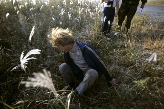 Detention of a resisting motorcycle rider