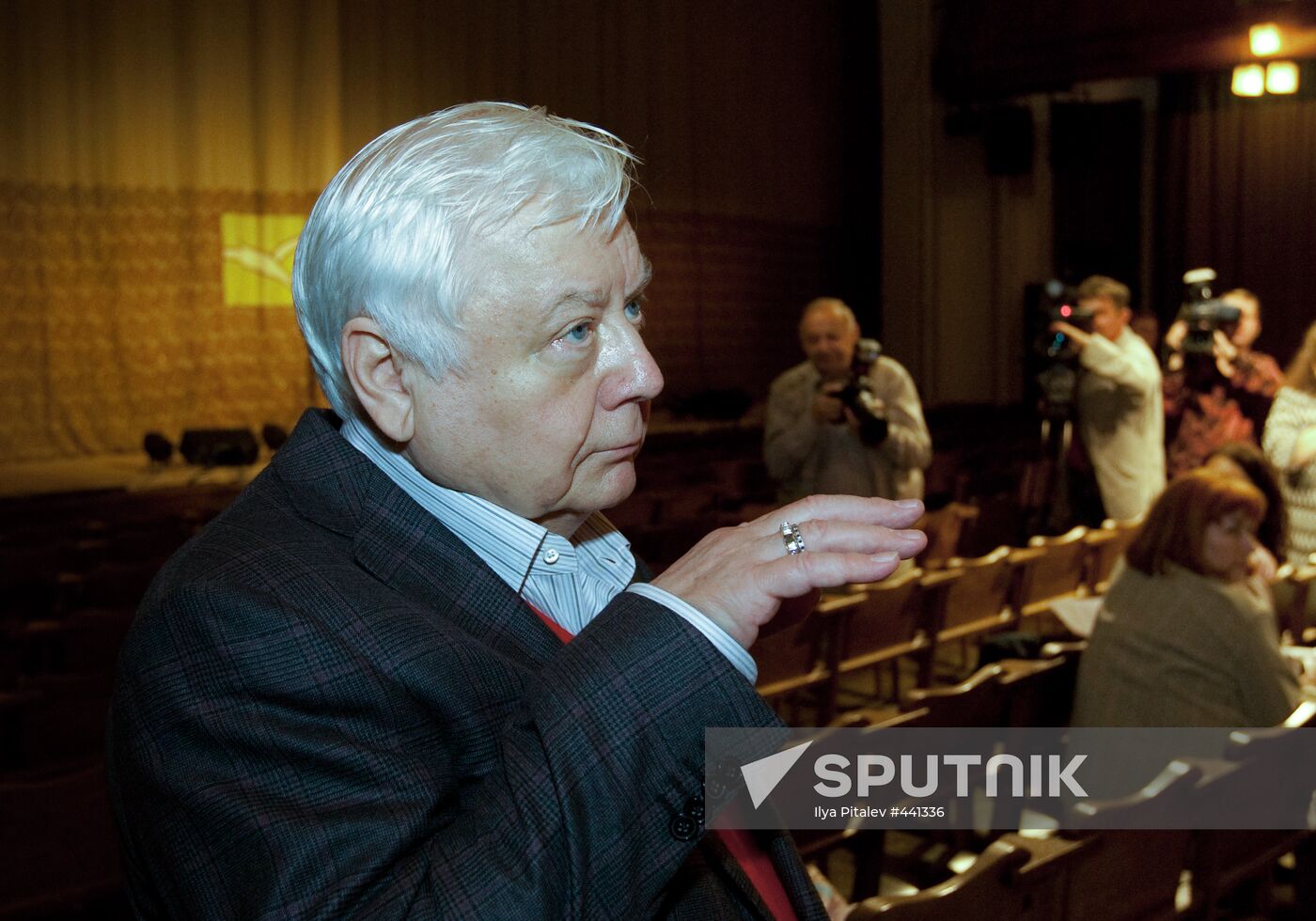 Artistic Director of Chekhov Moscow Art Theater Oleg Tabakov