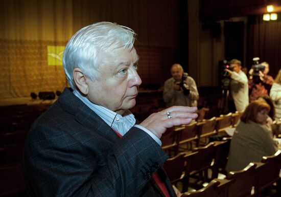 Artistic Director of Chekhov Moscow Art Theater Oleg Tabakov