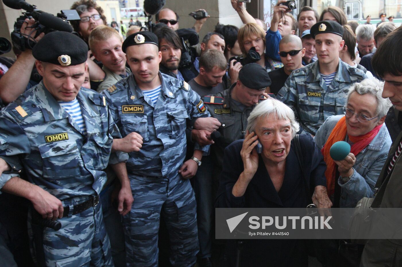 Head of Moscow Helsinki Group Lyudmila Alexeyeva