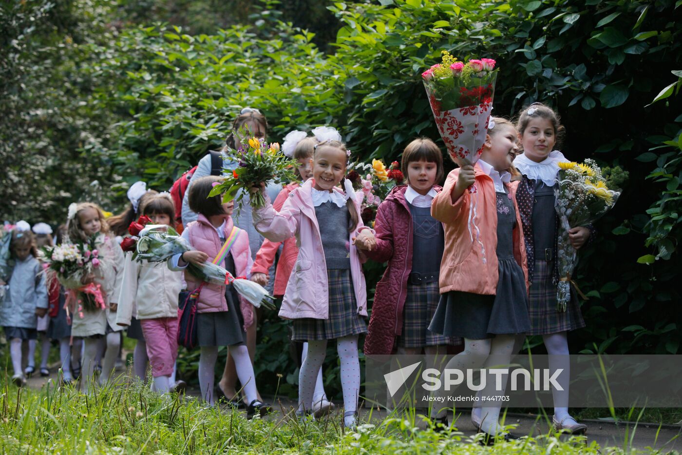 September 1st in Troitsk, Moscow Region