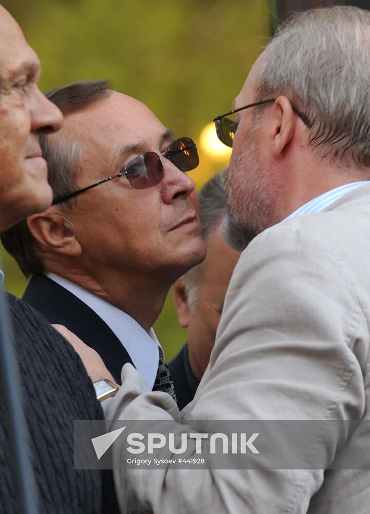 Vladimir Menshov, Nikolai Burlyayev and Vladimir Khotinenko