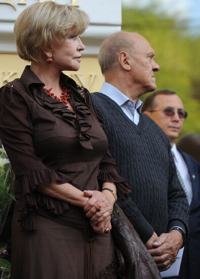 Actress Vera Alentova and film director Vladimir Menshov