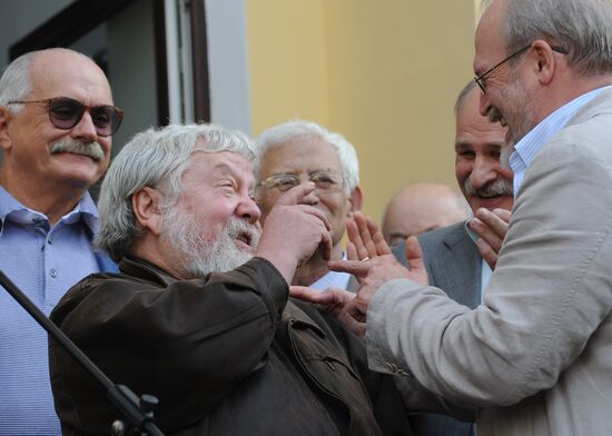 Sergei Solovyov, Vladimir Khotinenko and Nikita Mikhalkov