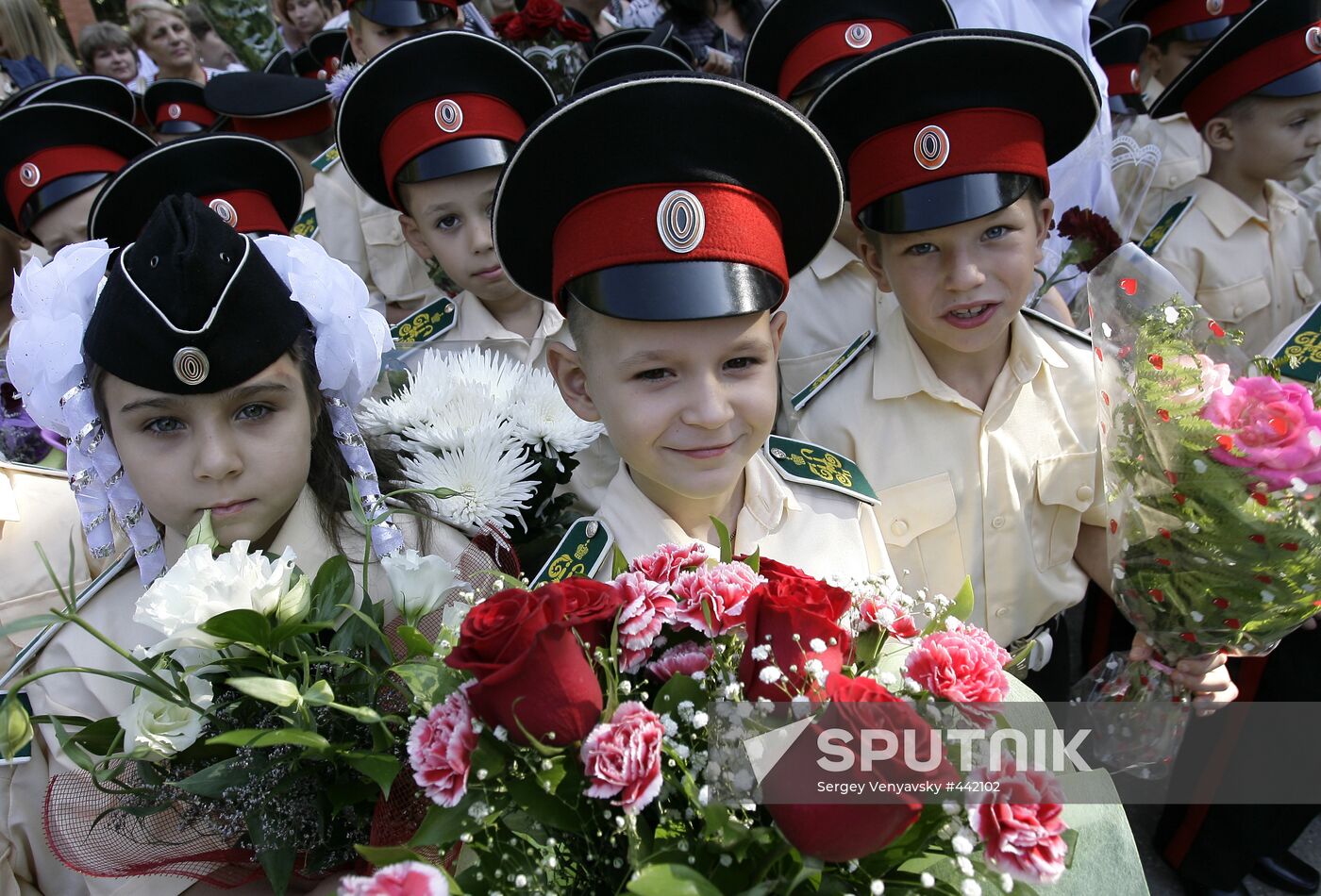 September 1 at Cossack Cadet Corps in Rostov-on-Don