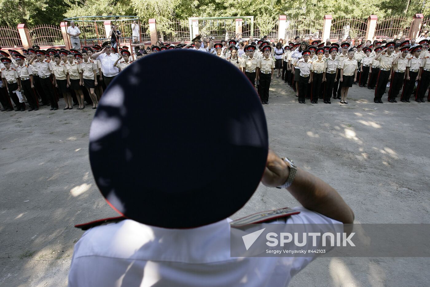 September 1 at Cossack Cadet Corps in Rostov-on-Don