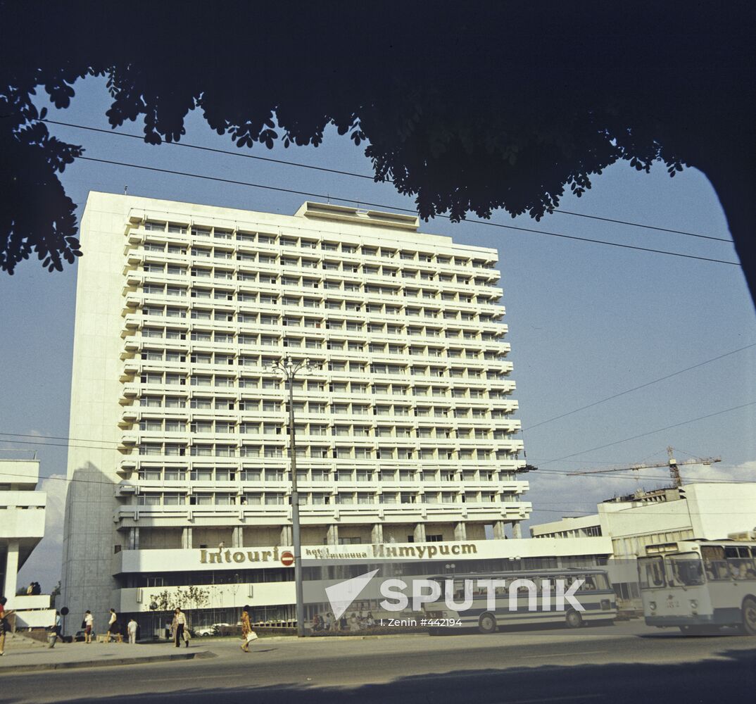 Intourist hotel in Kishinev, now called Chisinau