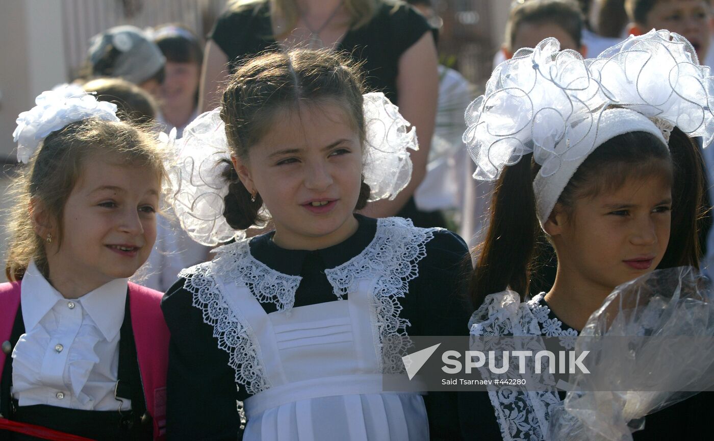 September 1st in Chechnya