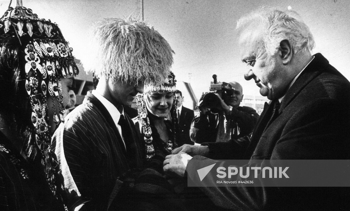 Georgian President Eduard Shevardnadze