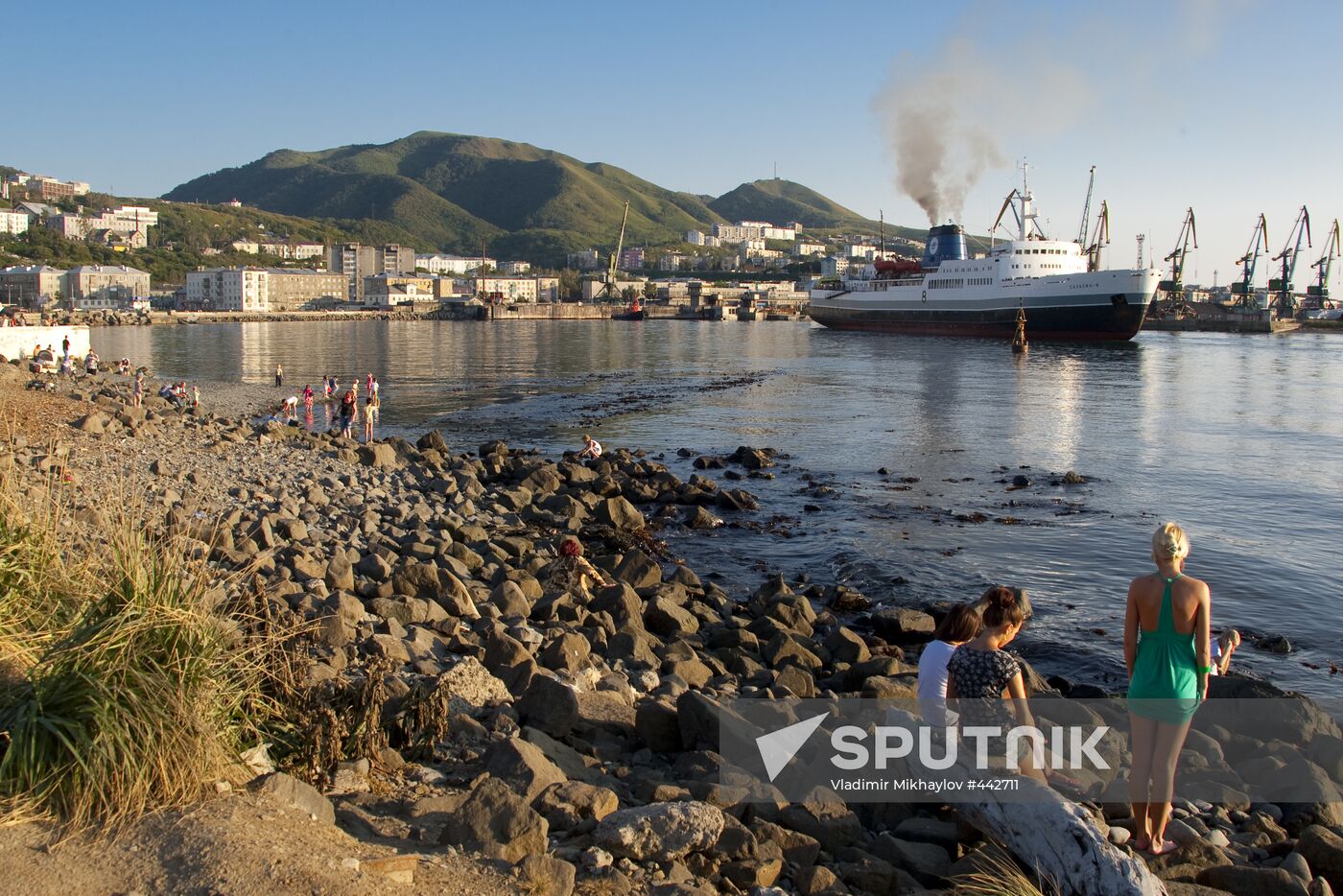 Ferry connecting Sakhalin with Khabarovsk Territory