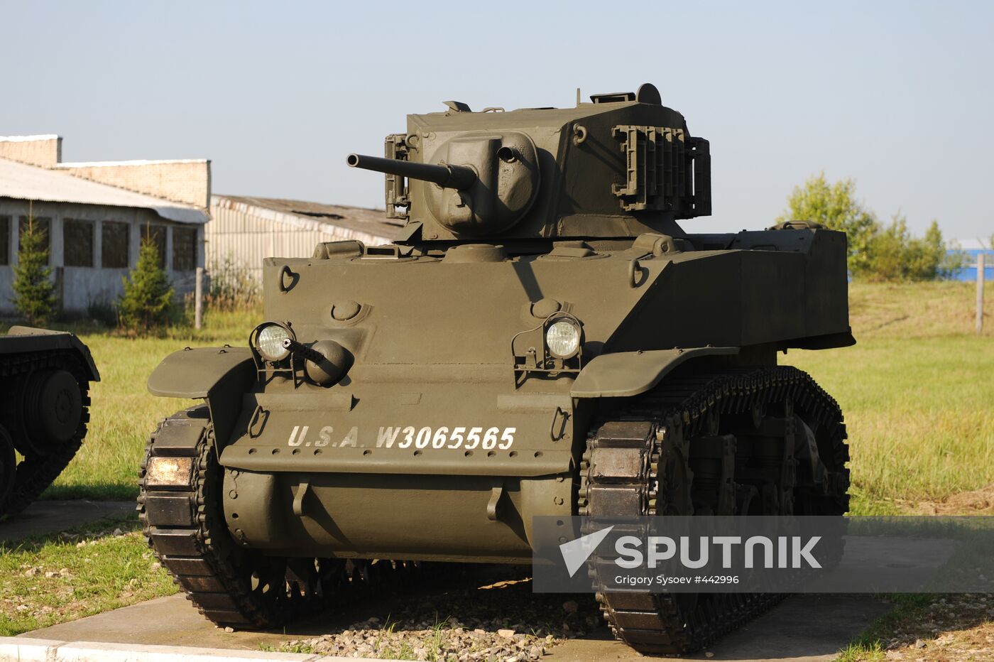 М5А1 Stuart light tank
