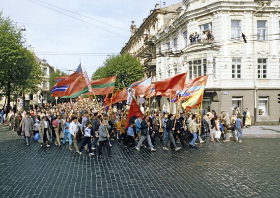 Rally of Union on Lenin Square