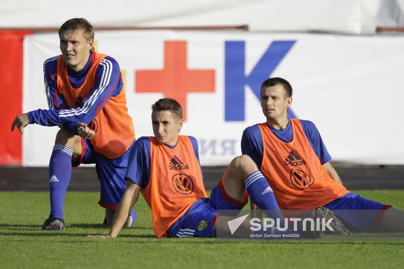 Alexei Rebko, Vladimir Bystrov and Sergei Semak