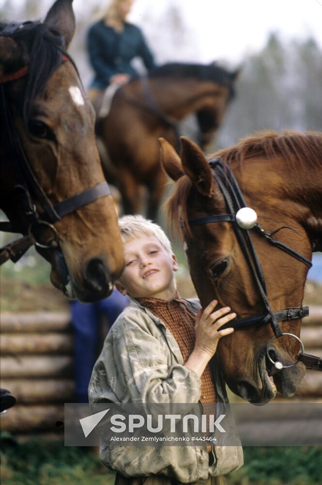 A young cowhand.