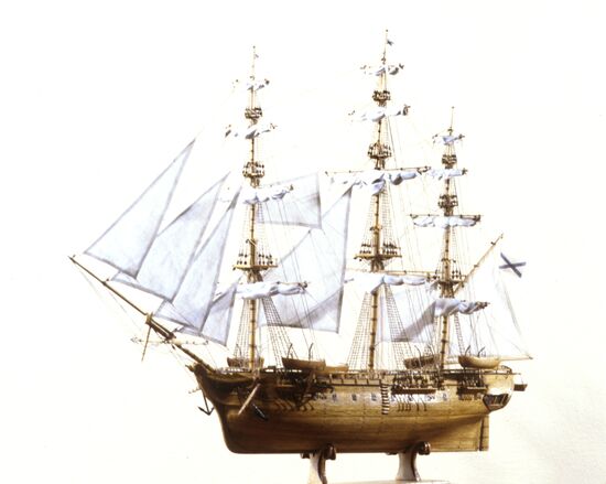 Model of Vostok sloop