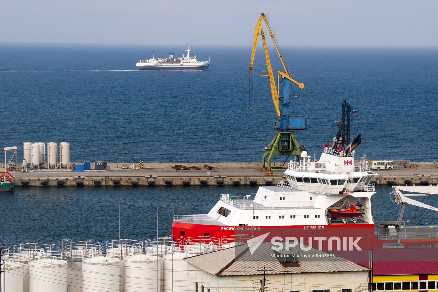 Sakhalin Western Sea Port of Kholmsk