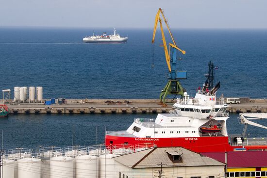 Sakhalin Western Sea Port of Kholmsk