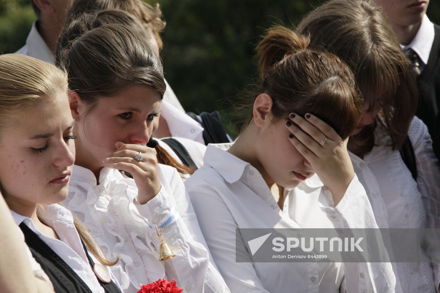 Memorial vigil for Dubrovka terrorist attack victims