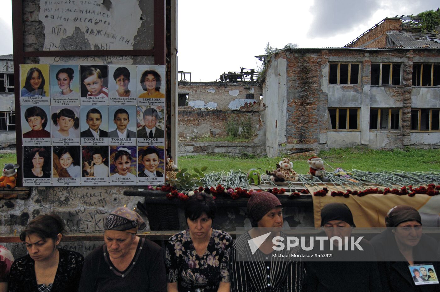 Mourning in Beslan