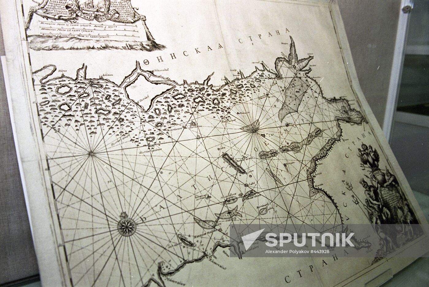 Map of eastern part of Gulf of Finland