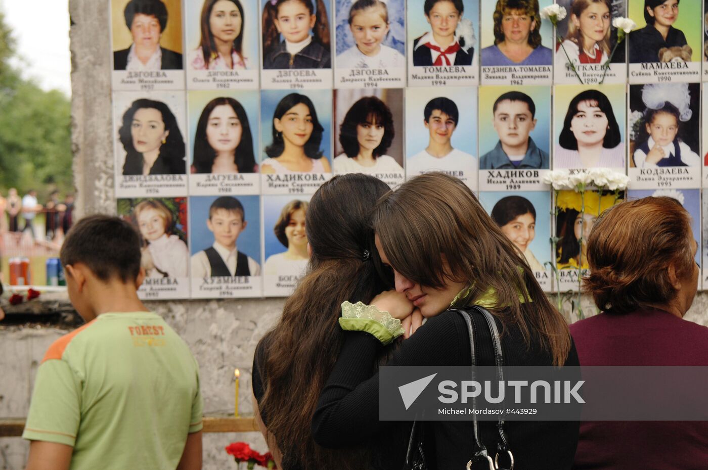 Mourning in Beslan