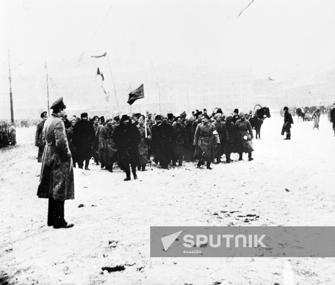 Manifestation in Teatralnaya Square