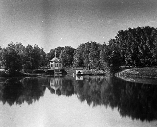 Park in estate of baroness N. von Meck