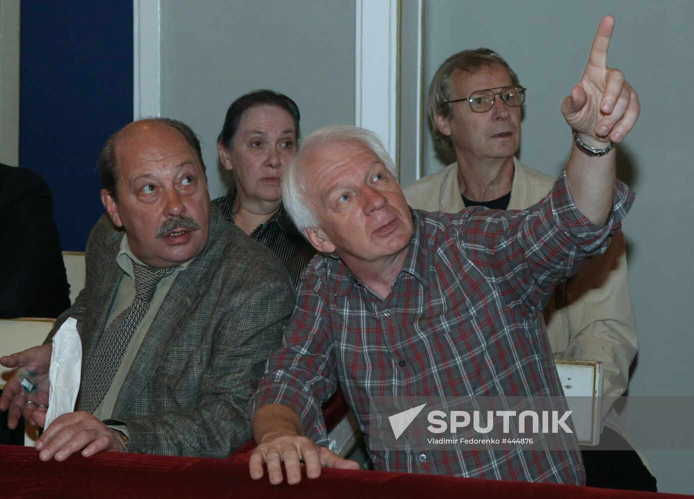 Actors Vladimir Dubrovsky and Vladimir Nosik
