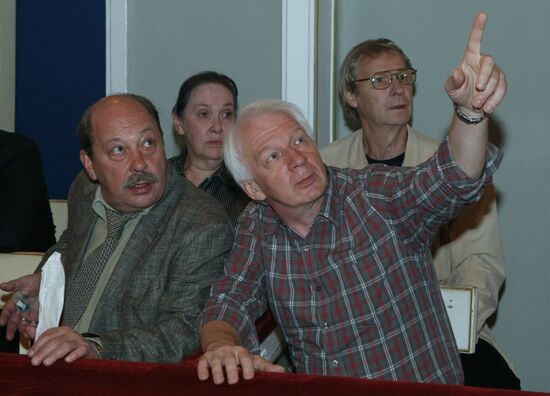 Actors Vladimir Dubrovsky and Vladimir Nosik