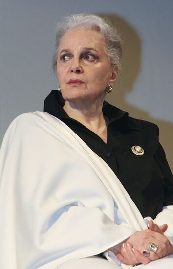 Traditional meeting in Maly Theater