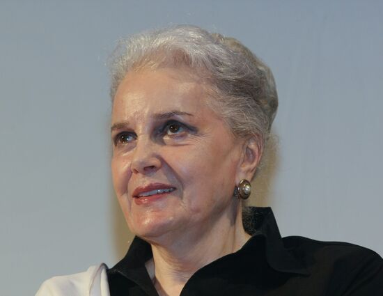 Traditional meeting of actors in Maly Theater