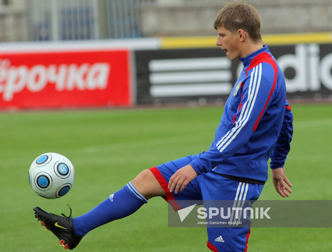 Football player Andrei Arshavin